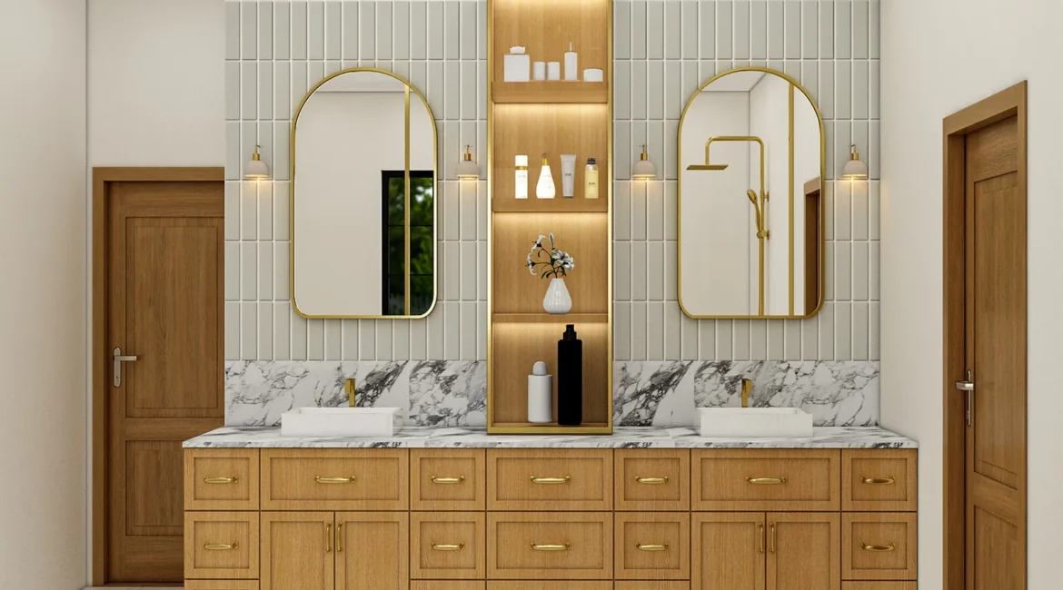 Warmth at the Vanity — design inspiration